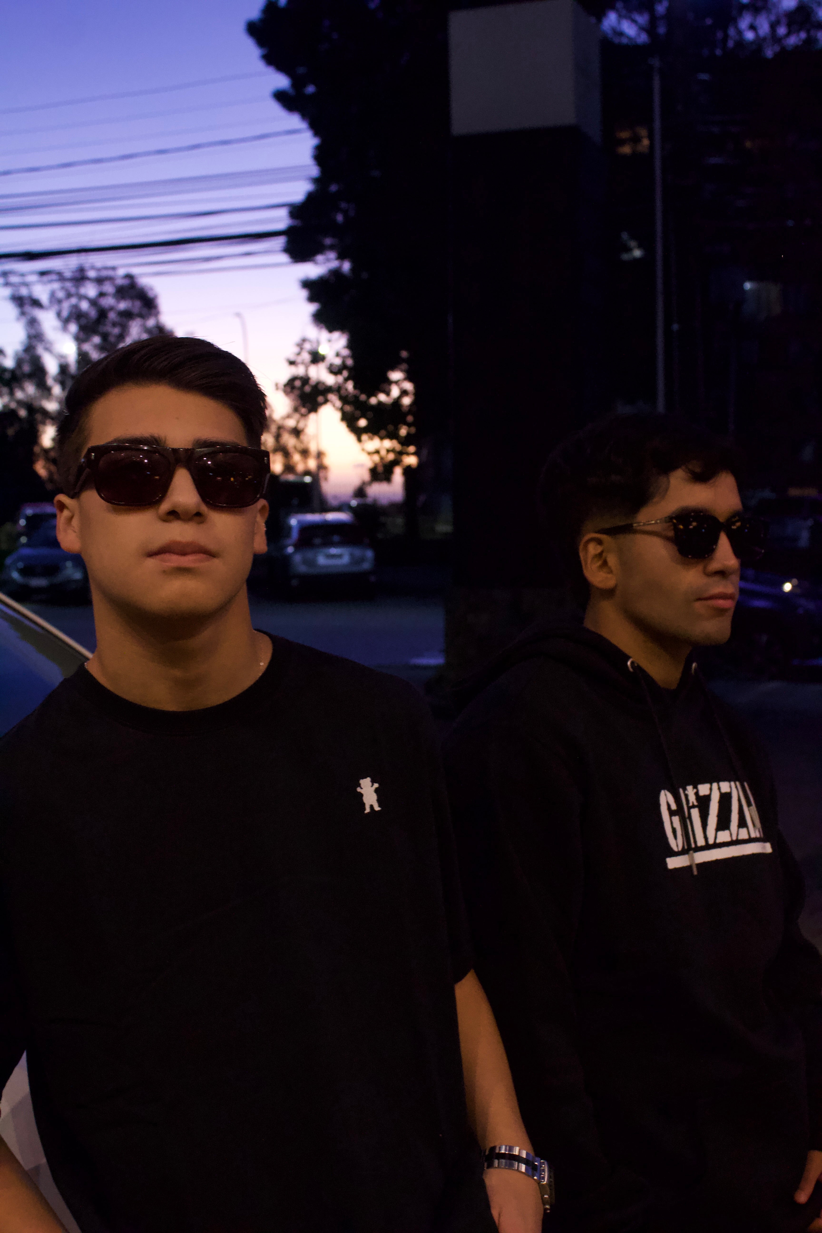 Polera Grizzly Embroidered OG Bear Black