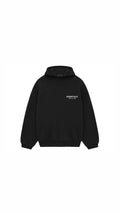 Fear Of God Essentials Black Fleece Hoodie FW24