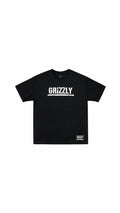 Polera Grizzly Griptape Stamped Black