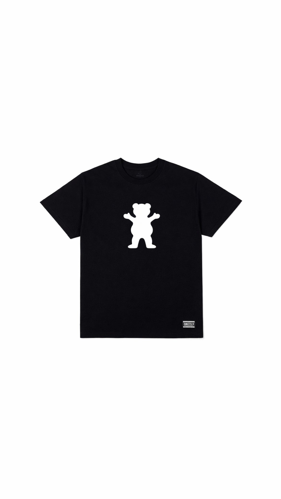 Polera Grizzly Griptape OG Bear Black