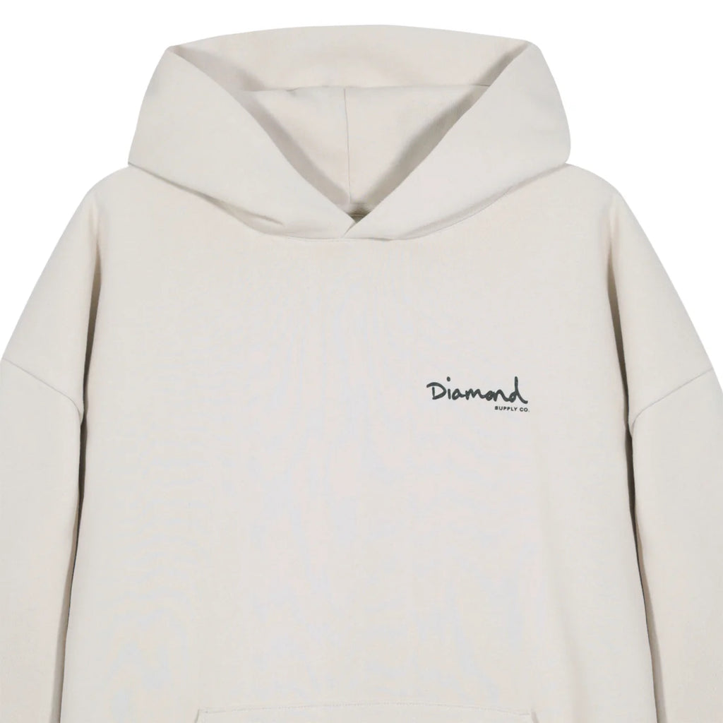 Poleron Diamond Supply Mini OG Script Ivory
