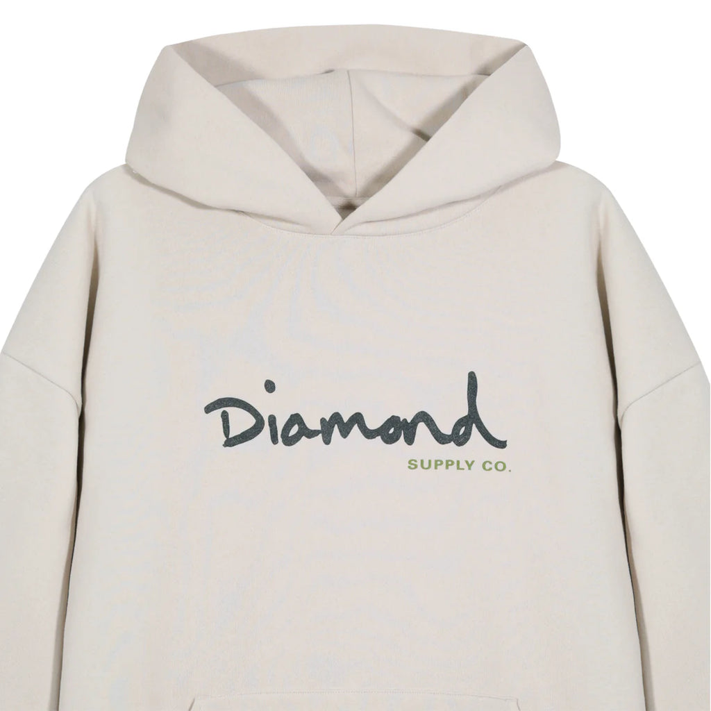 Poleron Diamond Supply OG Script Ivory