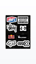 Stickers Set Fox Dc Mix Rider
